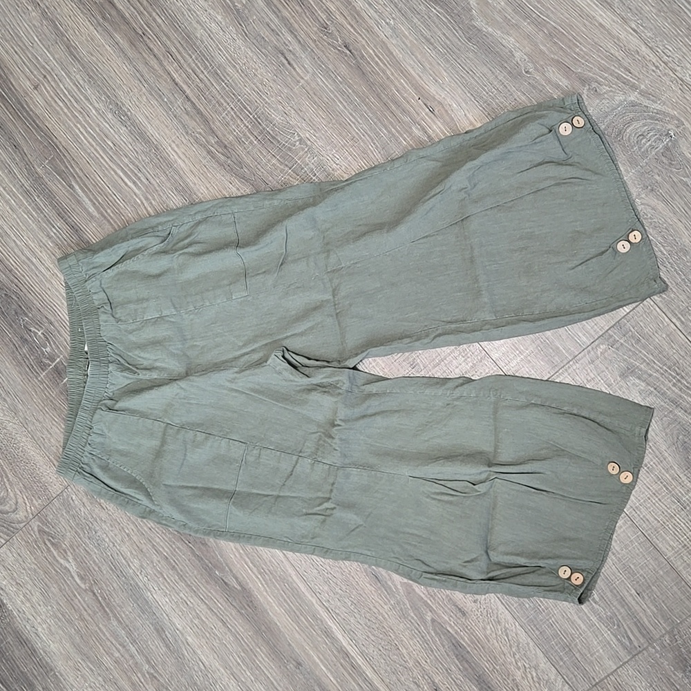 Soft Sorroundings Linen Blend Pants
